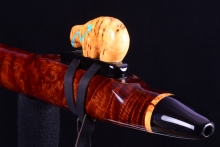 Redwood Burl Native American Flute, Minor, Low C-4, #I29C